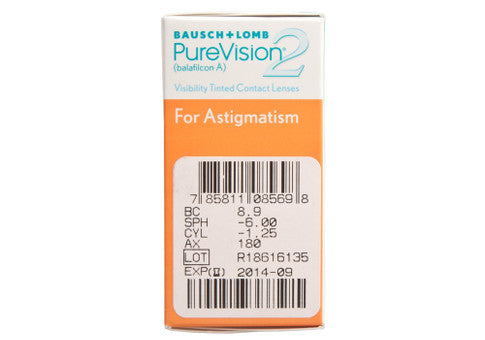 Purevision 2 HD for Astigmatism