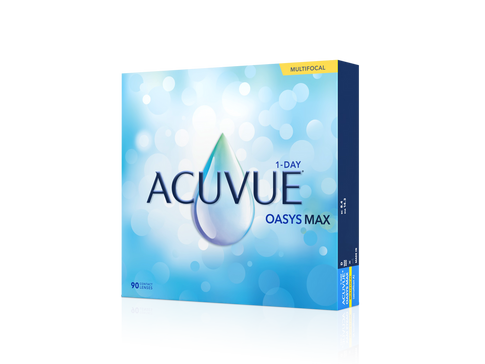 Acuvue Oasys Max 1-Day Multifocal - 90 Pack